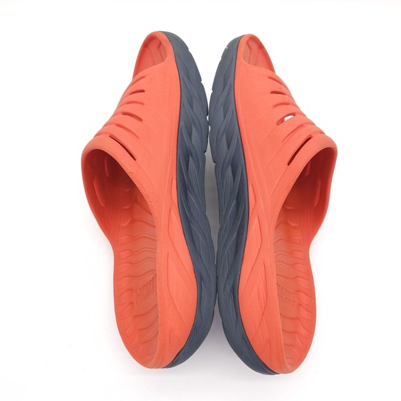 Hoka One One (Mens 14) Ora Recovery Slide Lightweight Comfort Support Red Orange main image 7